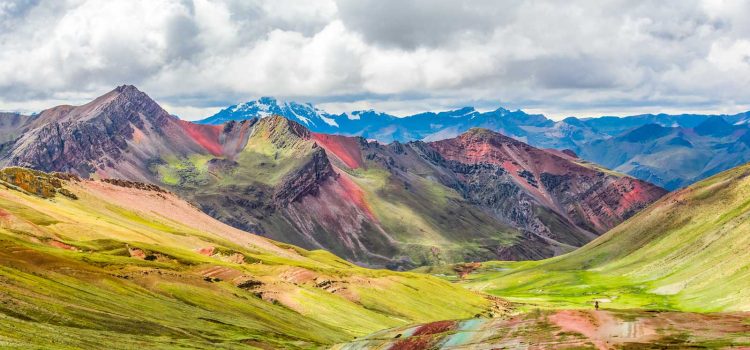 Vinicunca, Montana de Siete Colores or Rainbow Mountain, Pitumarca, Peru